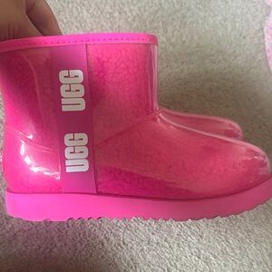 UGG Vibrant Pink Waterproof Boots